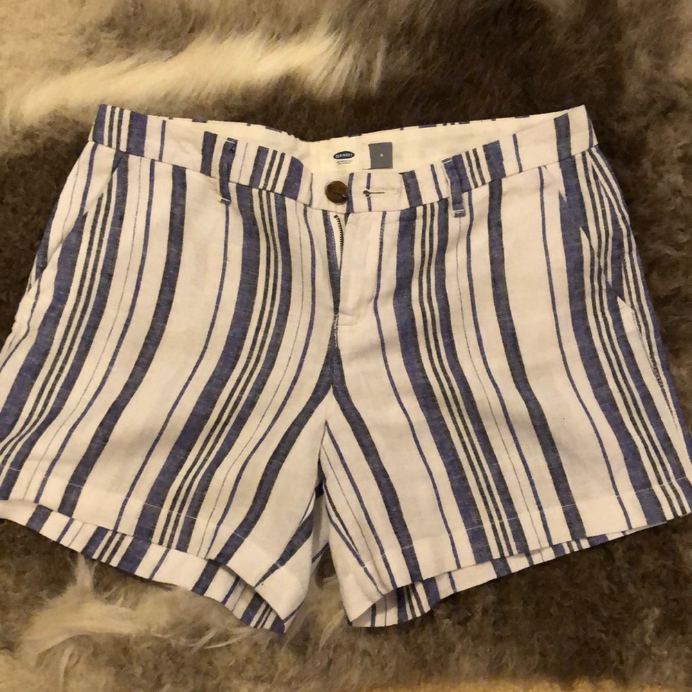 Old Navy Linen Blend Shorts